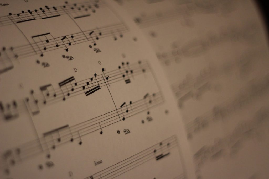 Photo music portfolio website