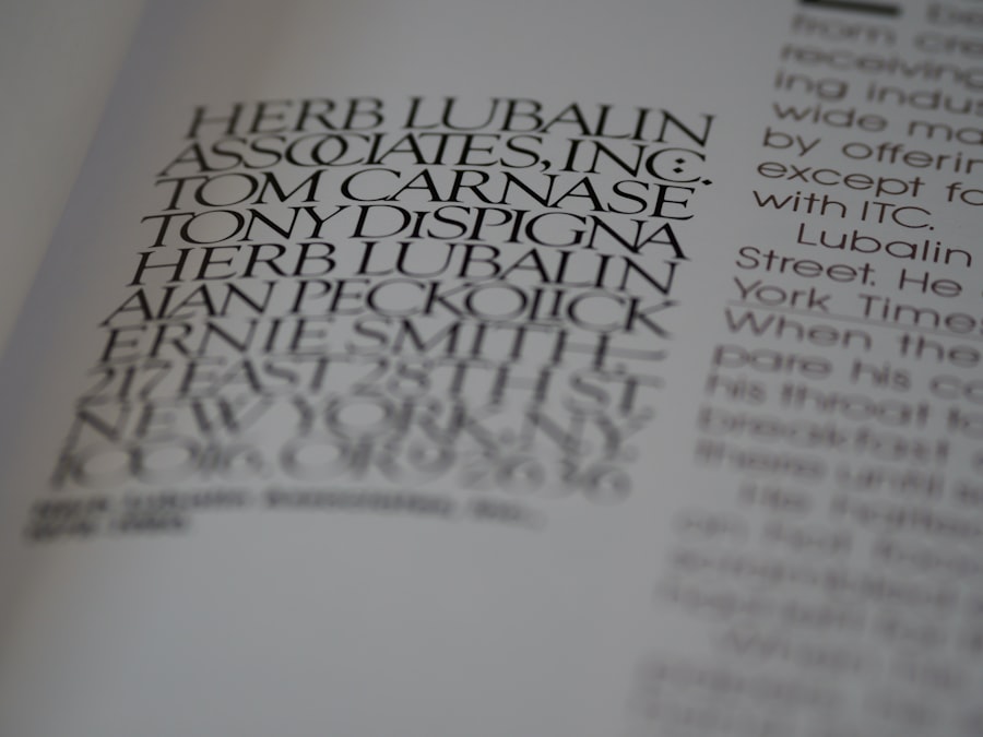 Photo font