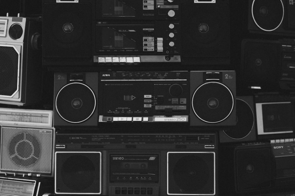 Photo lo-fi music mood board